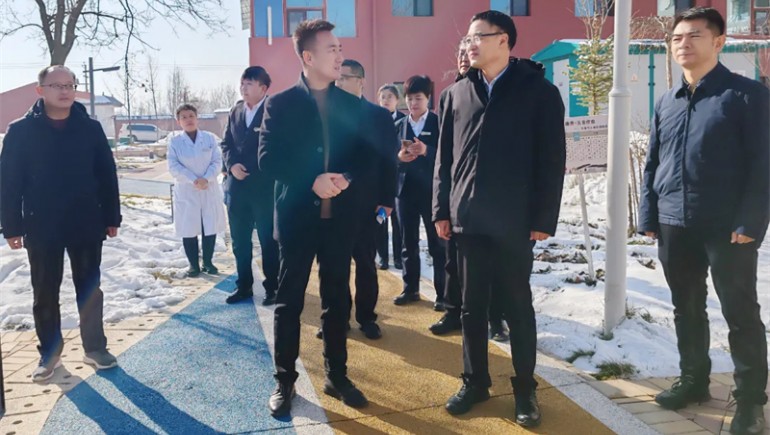 甘肃省民政厅党组书记、厅长苟保平一行莅临皇家荣耀官网康养院发展调研工作