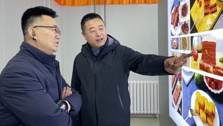 甘肃省食品安全推进会会长王庆国一行莅临皇家荣耀官网健全调延转助力职能食品行业高质量发展